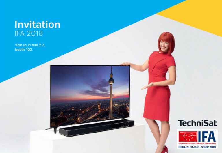 TechniSat IFA 2018 CZ header